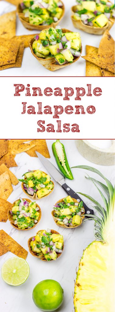 Mix up summer salsa season with this Pineapple Jalapeno Salsa!