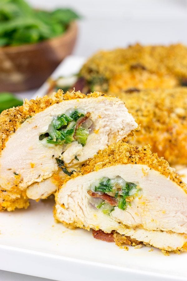 This Bacon and Jalapeno Stuffed Chicken Rollatini is fancy enough for the adults, but still kid-friendly...and it's delicious!