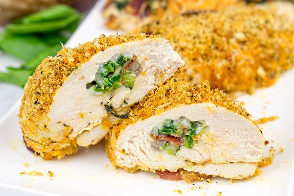 This Bacon and Jalapeno Stuffed Chicken Rollatini is fancy enough for the adults, but still kid-friendly...and it's delicious!