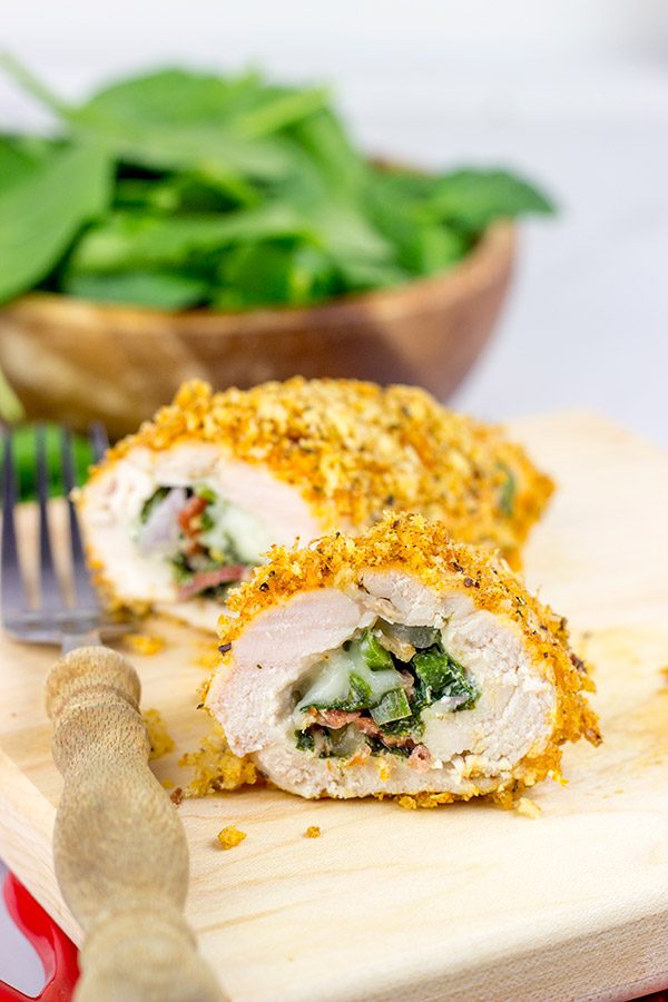 This Bacon and Jalapeno Stuffed Chicken Rollatini is fancy enough for the adults, but still kid-friendly...and it's delicious!