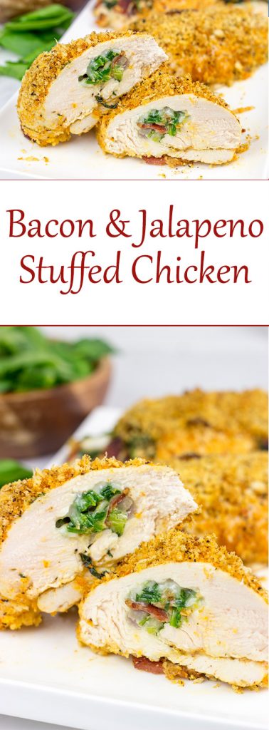 This Bacon and Jalapeno Stuffed Chicken Rollatini is fancy enough for the adults, but still kid-friendly...and it's delicious!