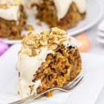 Bring on the Easter egg hunts and Spring baking with this Carrot Cake Bundt Cake!
