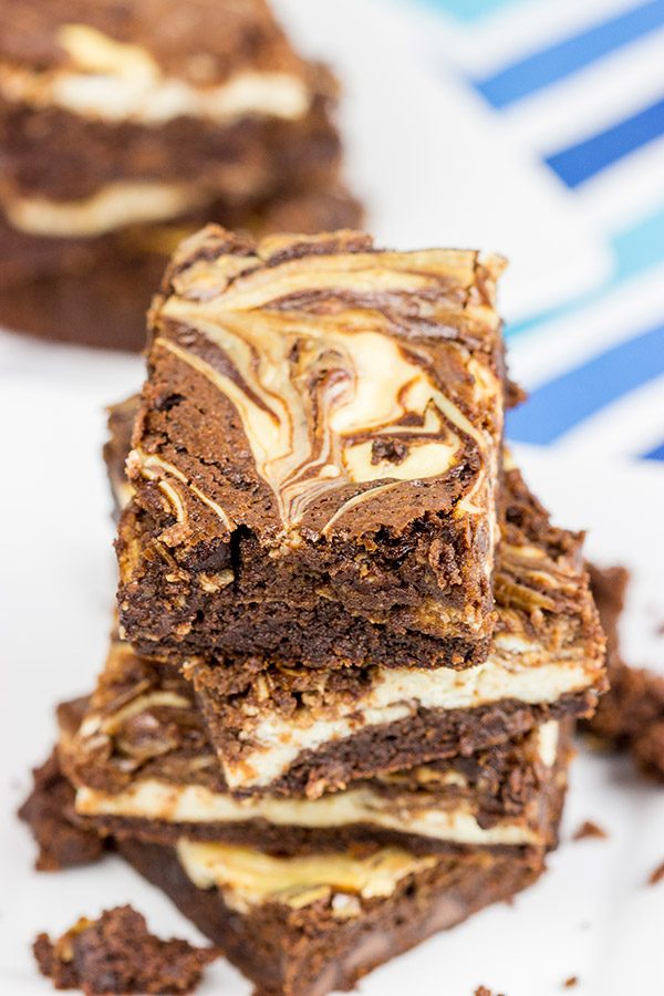 Brownies or cheesecake? Why pick one when you can have Cheesecake Swirled Brownies?