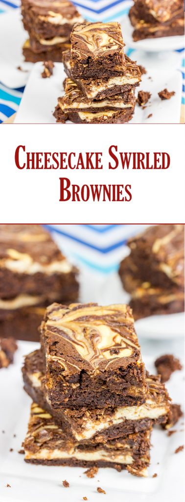 Brownies or cheesecake? Why pick one when you can have Cheesecake Swirled Brownies?