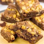 Infused with peanut butter, these Chocolate Peanut Butter Brownies are the perfect sweet treat!