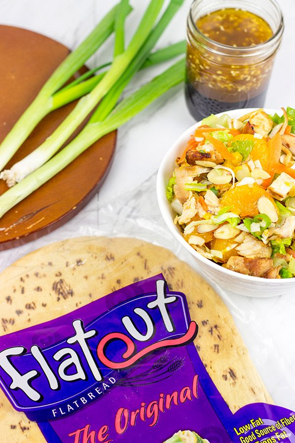 With just a little prep work on Sunday, these Mandarin Chicken Salad Wraps will turn into some tasty weekday lunches!