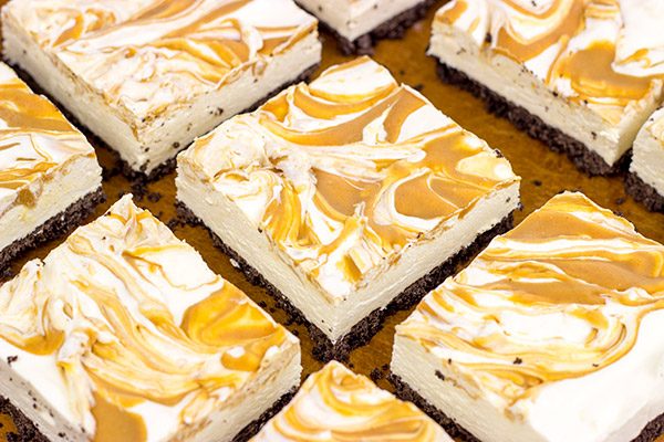 These No Bake Peanut Butter Cheesecake Bars are perfect for summer picnics or backyard gatherings!