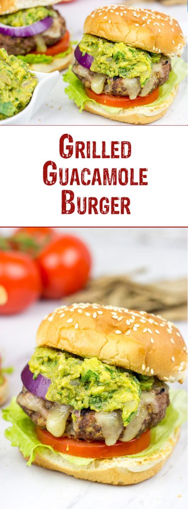 Have you ever tried guacamole on a burger? It's delicious! These Grilled Guacamole Burgers are a summer backyard favorite!