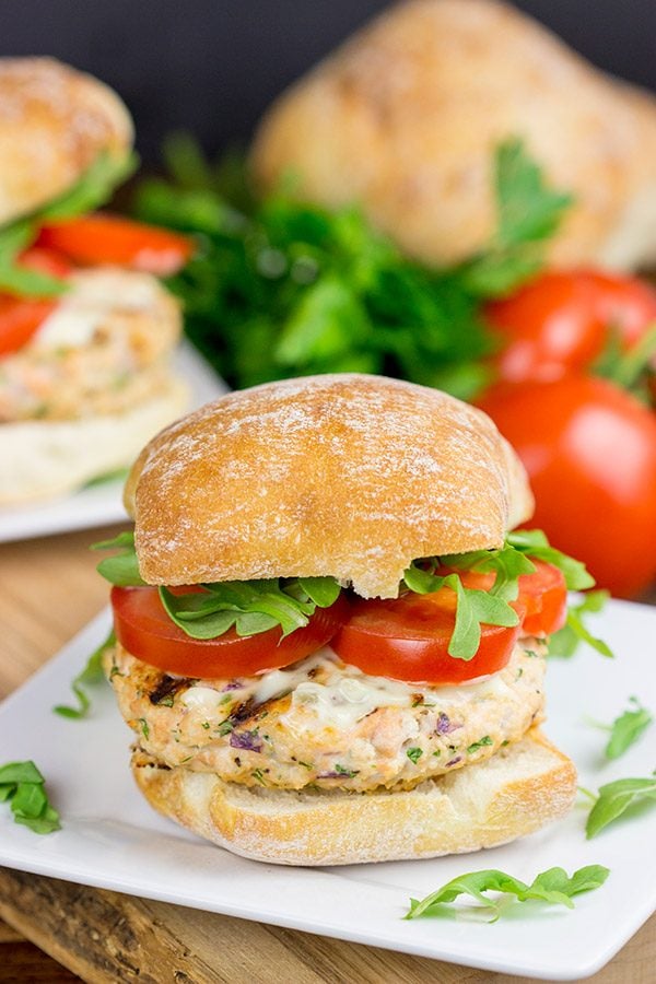Looking to mix up the summer grilling routine? How about some tasty Grilled Salmon Burgers?