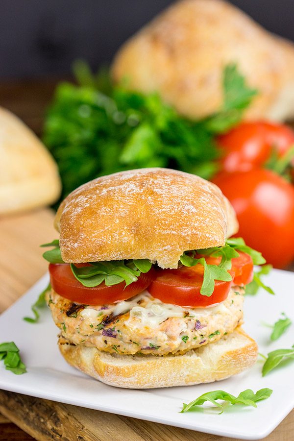 Looking to mix up the summer grilling routine? How about some tasty Grilled Salmon Burgers?