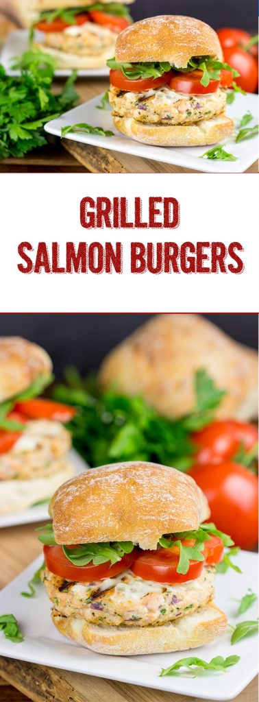 Looking to mix up the summer grilling routine? How about some tasty Grilled Salmon Burgers?