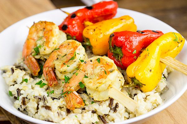 These Grilled Spicy Mustard Shrimp are an easy and flavorful grilled meal...perfect for busy summer evenings!