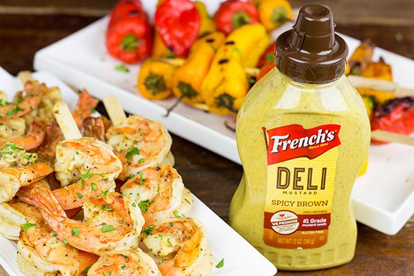 These Grilled Spicy Mustard Shrimp are an easy and flavorful grilled meal...perfect for busy summer evenings!