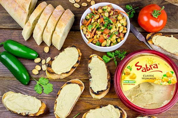 This Masala Hummus Toast is a unique summer appetizer that will have everyone coming back for more!