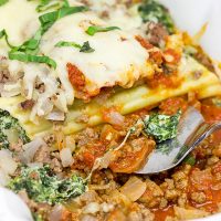 This Cheesy Beef Manicotti is a tasty comfort food dinner...perfect for chilly nights!