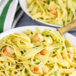 This Lobster Linguine and Lemon Garlic Sauce is surprisingly easy to make, and it's packed with delicious flavor!