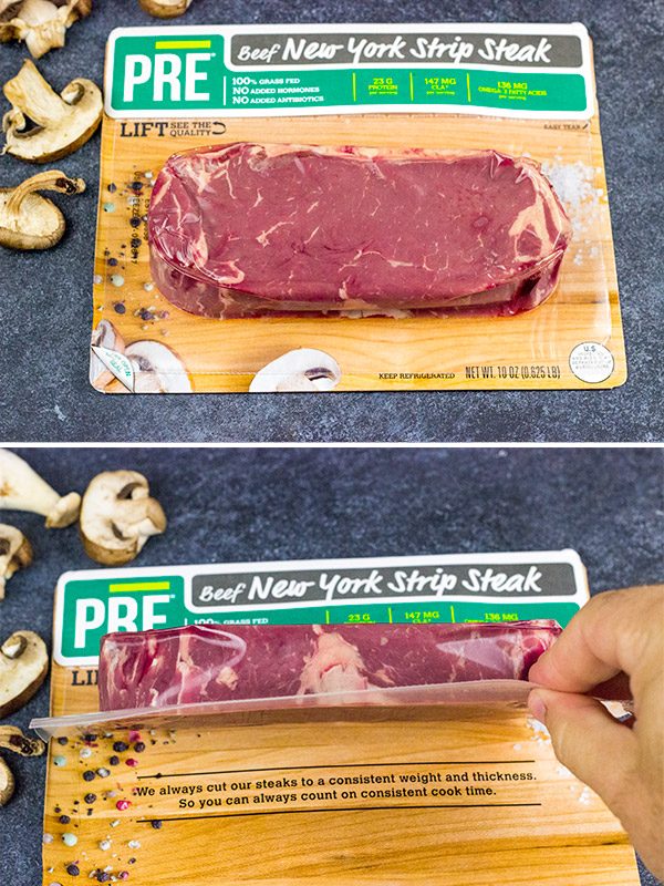 Celebrating a special occasion?  Or maybe just happy that it's Friday?  Try grilling up this Porcini Rubbed Steak with Sauteed Mushrooms for dinner tonight!