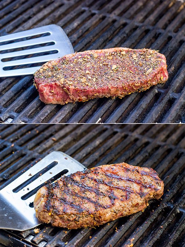 Celebrating a special occasion?  Or maybe just happy that it's Friday?  Try grilling up this Porcini Rubbed Steak with Sauteed Mushrooms for dinner tonight!