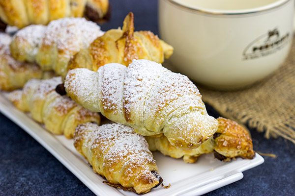 These Easy Pain au Chocolat (Chocolate-filled Croissants) are the perfect holiday treat for breakfast, dessert...or both!