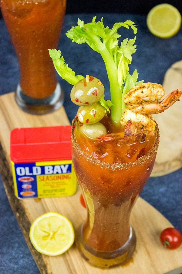 Take your Bloody Mary to a whole new level with this OLD BAY Bloody Mary!