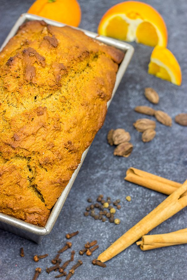 Pain d'Epices (French spiced bread) is a lightly spiced quick bread that's perfect as morning toast or a light afternoon snack!