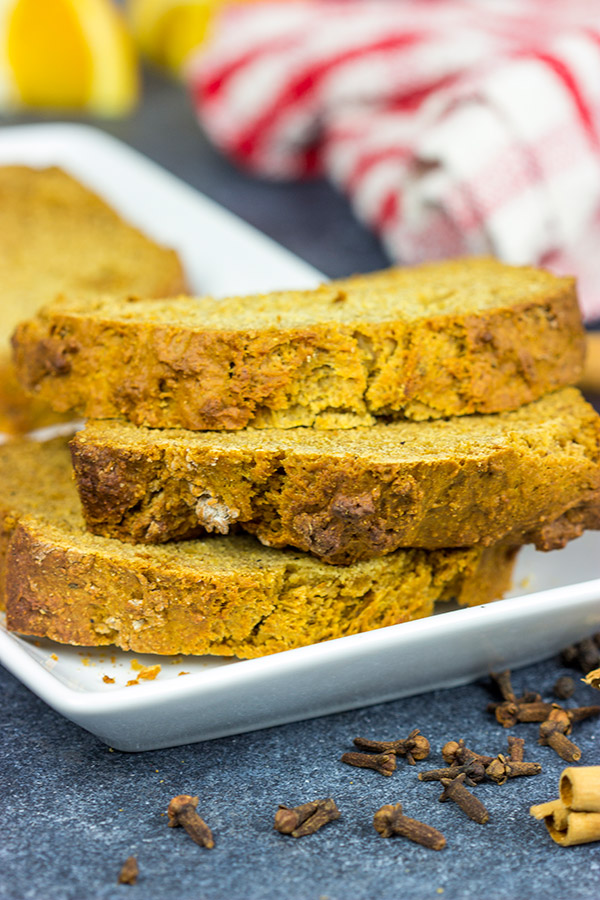 Pain d'Epices (French spiced bread) is a lightly spiced quick bread that's perfect as morning toast or a light afternoon snack!