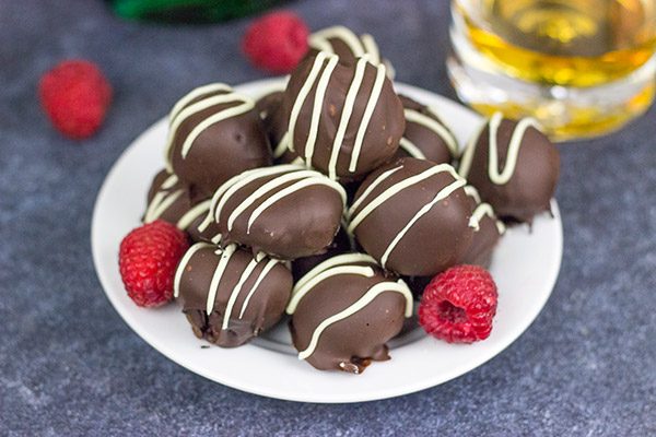 The hint of pepper in these Raspberry Black Pepper Truffles is fun...and delicious!