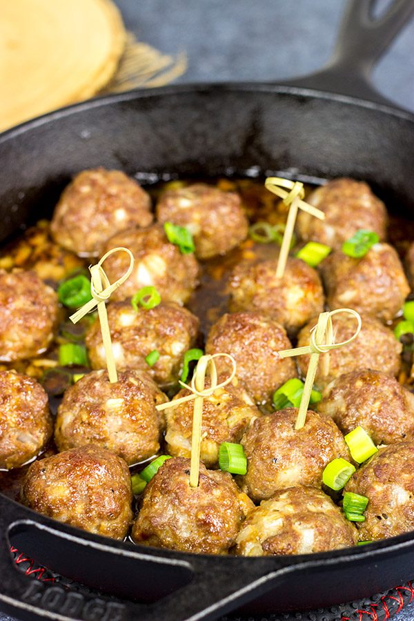These Sweet and Sour Meatballs are perfect for either appetizers or a hearty, winter meal!