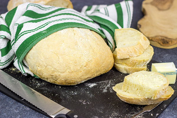 This French Peasant Bread is an easy homemade bread that's perfect for sandwiches...or just a simple smear of salted butter!