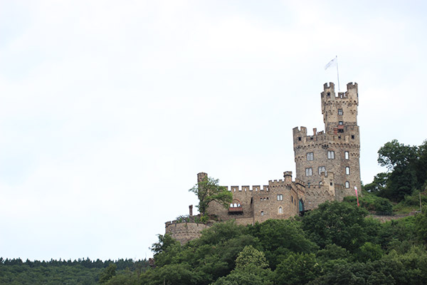 Castles and towns along the Middle Rhine