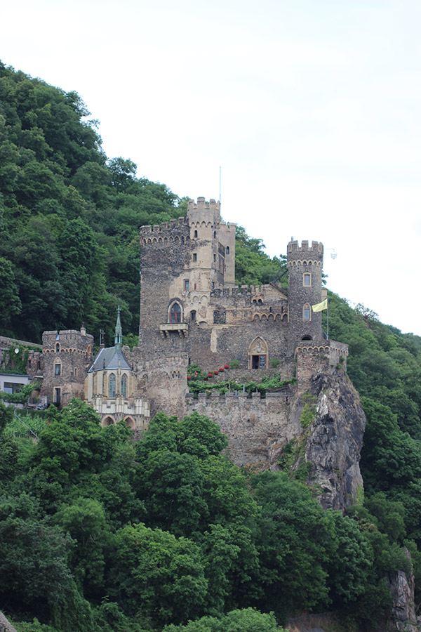 Castles and towns along the Middle Rhine