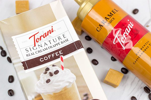 The deep flavors of caramel, maple and coffee make this Caramel Maple Frappe one delicious afternoon treat!
