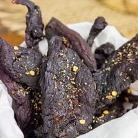 Ever made homemade jerky?  It's surprisingly easy...and really delicious!  This Homemade Venison Jerky is a favorite snack around our house!