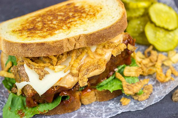 Holy sandwich, Batman!  These Southern Meatloaf Sandwiches are the perfect comfort food on cold winter days!