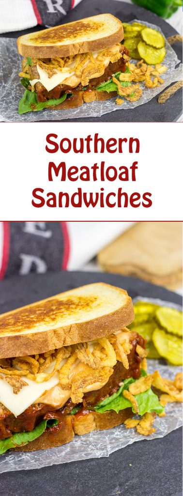 Holy sandwich, Batman! These Southern Meatloaf Sandwiches are the perfect comfort food on cold winter days!