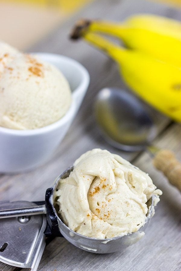 This no-churn, 2-Ingredient Banana Ice Cream is incredibly easy to make, so just go ahead and make a double batch!