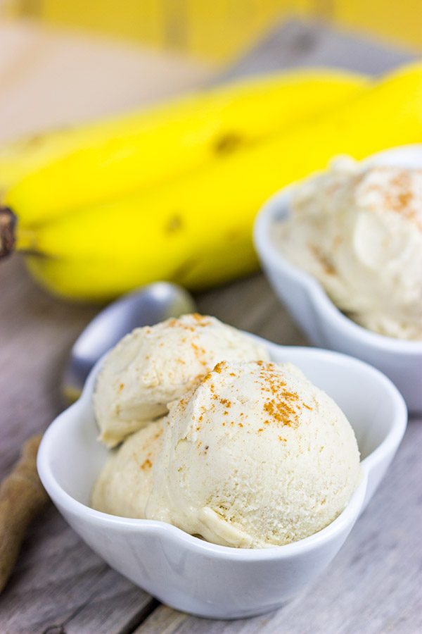This no-churn, 2-Ingredient Banana Ice Cream is incredibly easy to make, so just go ahead and make a double batch!