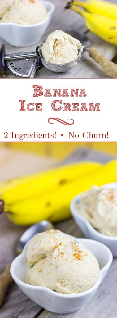 This no-churn, 2-Ingredient Banana Ice Cream is incredibly easy to make, so just go ahead and make a double batch!