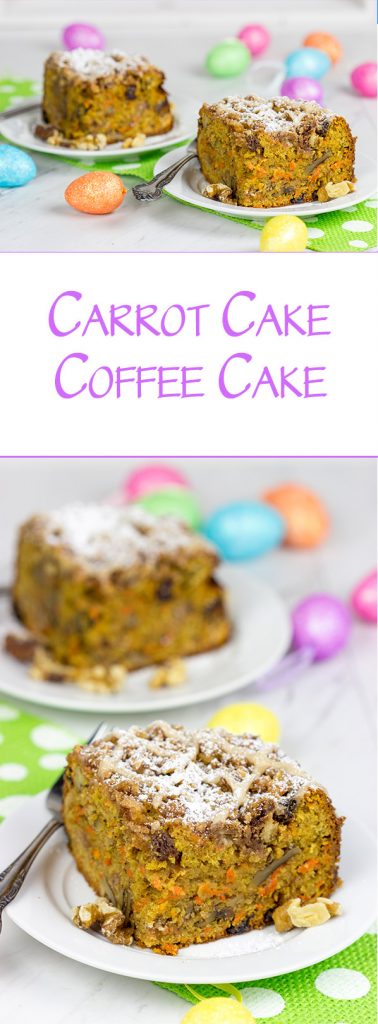 Eating carrot cake for breakfast might be socially unacceptable...but eating Carrot Cake Coffee Cake is totally allowed!