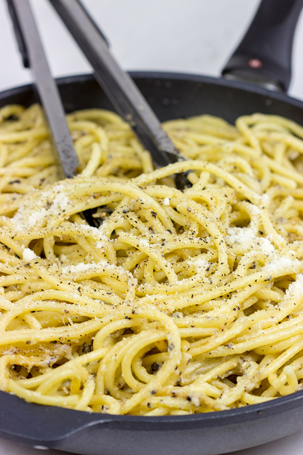 Cacio e Pepe is a classic Italian pasta dish that's both easy and delicious!  