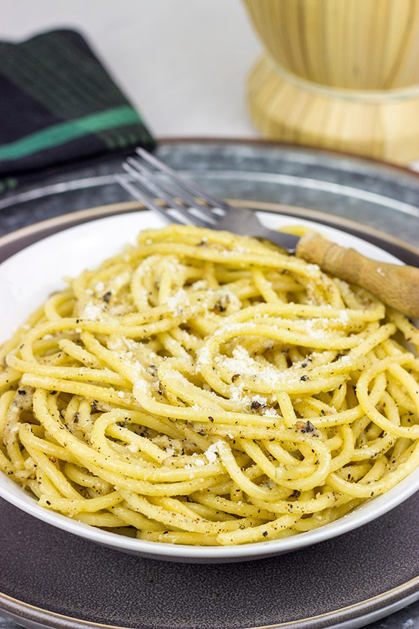 Cacio e Pepe is a classic Italian pasta dish that's both easy and delicious!  