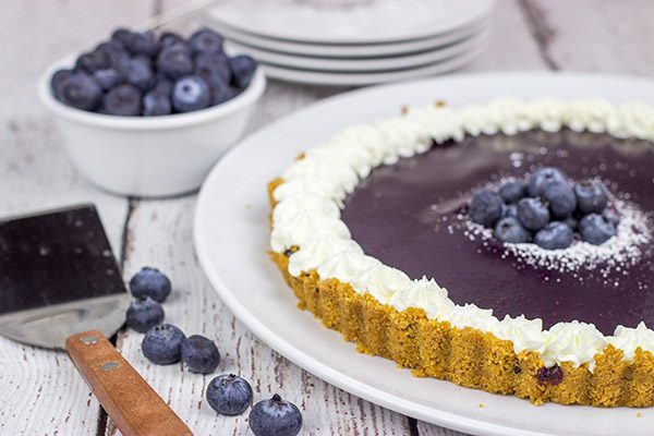 This Blueberry Citrus Tart is a fun and tasty way to highlight fresh summer blueberries!
