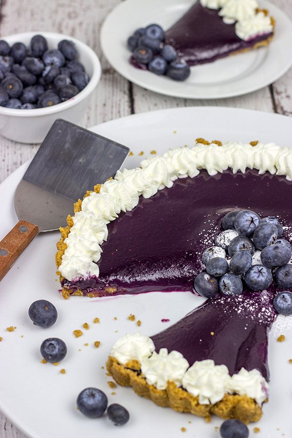 This Blueberry Citrus Tart is a fun and tasty way to highlight fresh summer blueberries!
