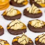 Looking for a fun entertaining idea?  Grab a pack of RITZ and whip up these No Bake Chocolate Peanut Butter Pie RITZ Crackers!