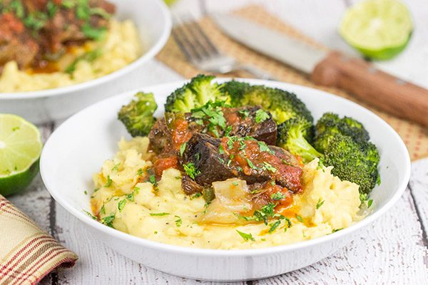 These Slow Cooker Beef Short Ribs are the ultimate slow cooker comfort food for a chilly day!