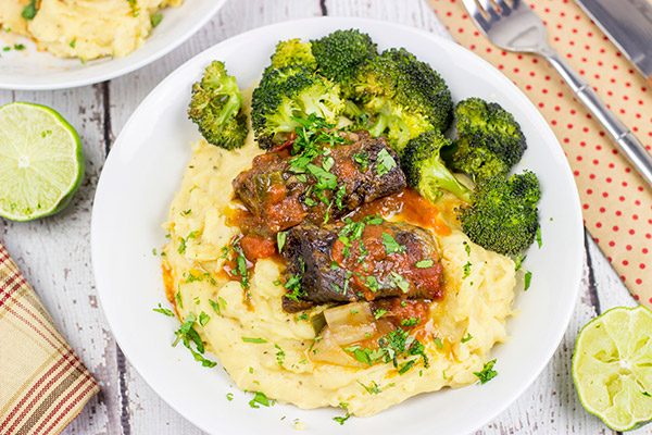 These Slow Cooker Beef Short Ribs are the ultimate slow cooker comfort food for a chilly day!