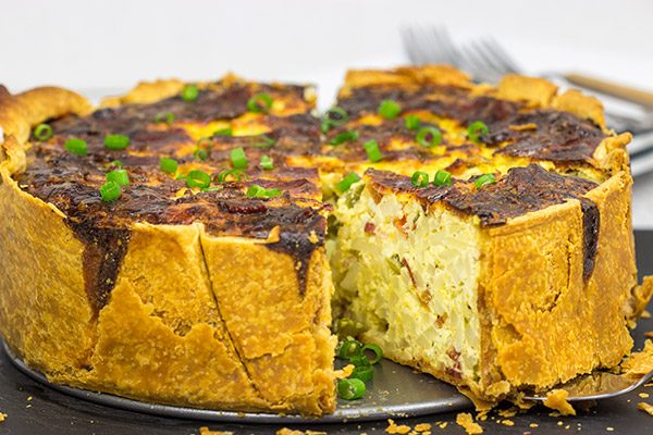 This Bacon and Egg Breakfast Casserole is perfect for weekend brunch!