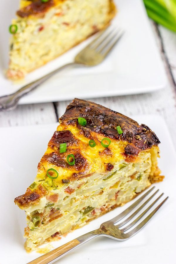 This Bacon and Egg Breakfast Casserole is perfect for weekend brunch!