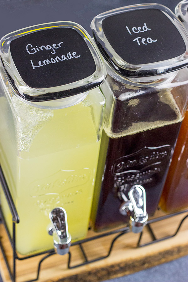 Summer will be here soon, and a nice cold glass of Fresh Ginger Lemonade is a great way to cool off!