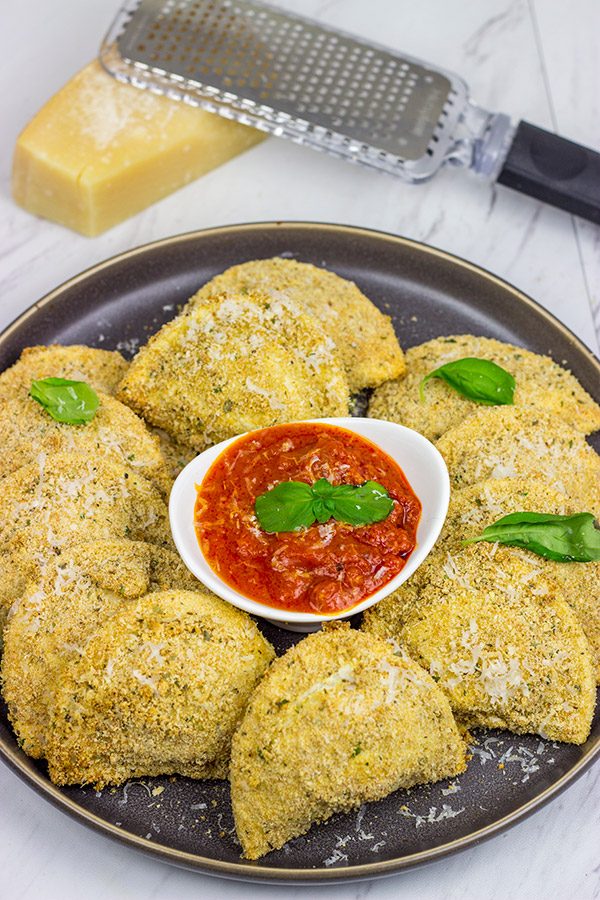 These Italian Baked Pierogies are a cinch to make...and they're one heck of a tasty appetizer to serve during football season!
